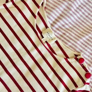 Sézane Colette Marinière cotton t-shirt